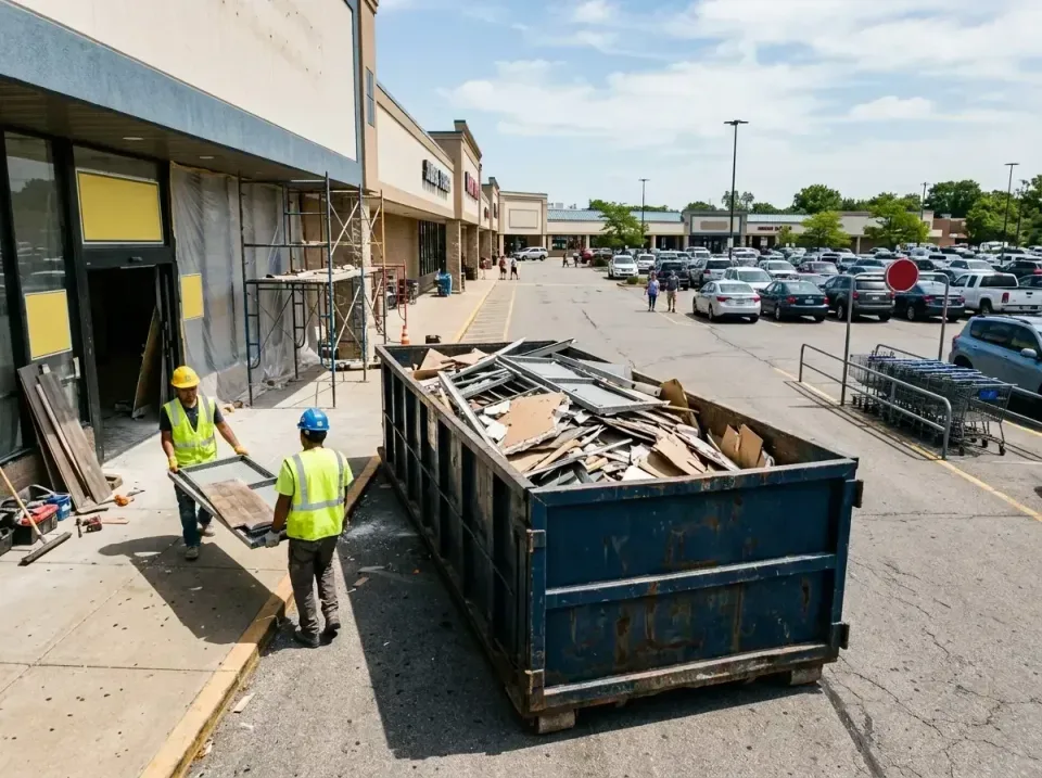 retail-store-renovation-debris-003 — frequently asked questions, Roll-off Dumpster Rentals in Cambridge Springs, PA